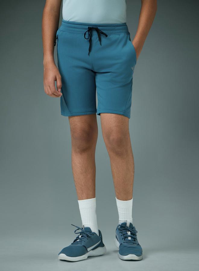 Technosport Boys Slim Fit Sports Shorts With Techno Guard - Image 1